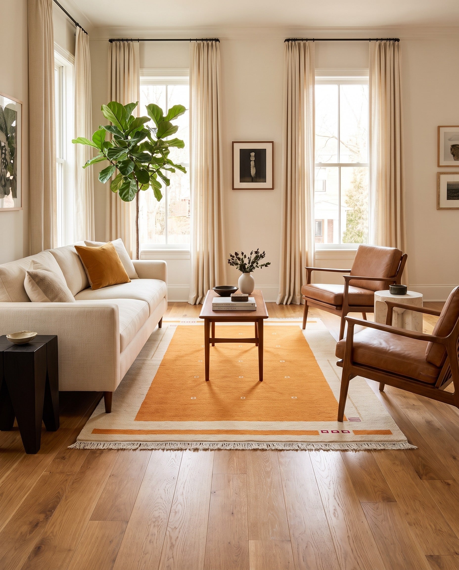 4' 8 x 6' 8 Darya Rug