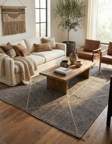 8' 10 x 11' 2 Hand Knotted Darya Wool Rug