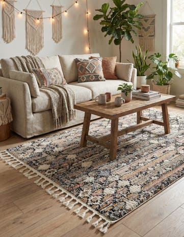 Rust Multi Cherokee Rug