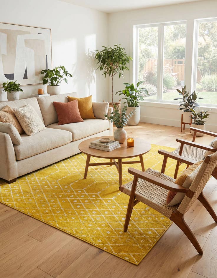 Detail image of 10' x 13' Paxon Trellis Rug