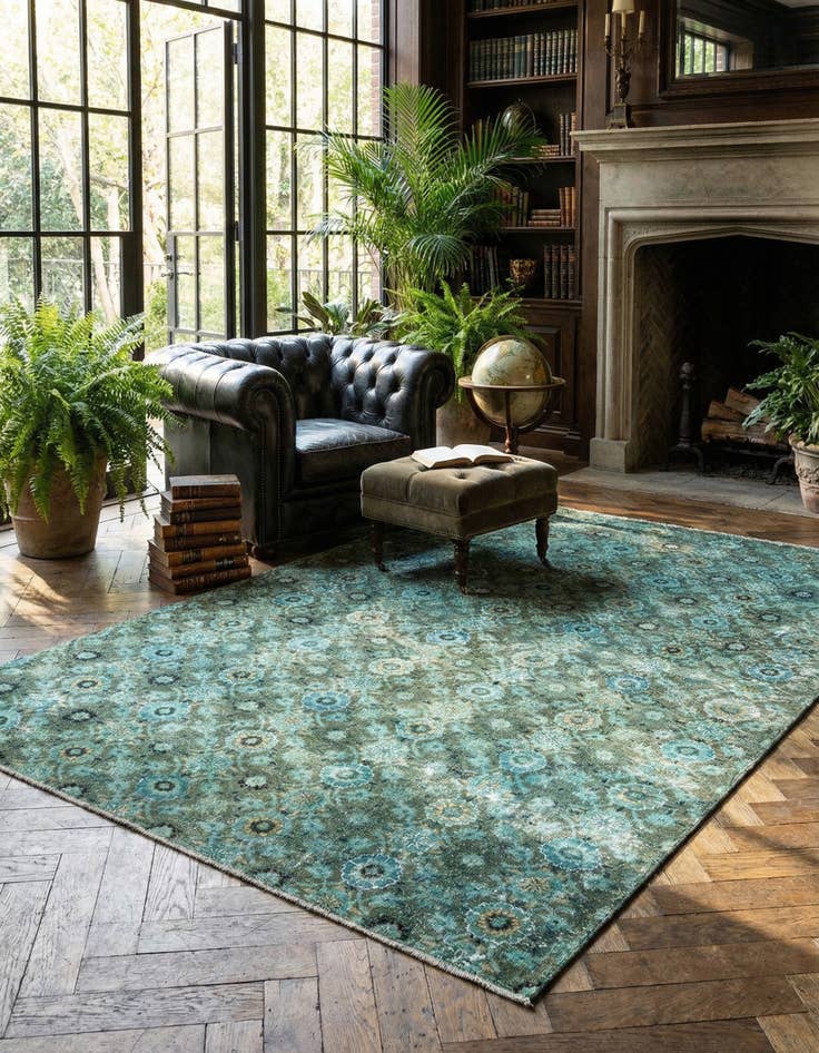 Detail image of 5' 7 x 8' 4 Vintage Royal Rug