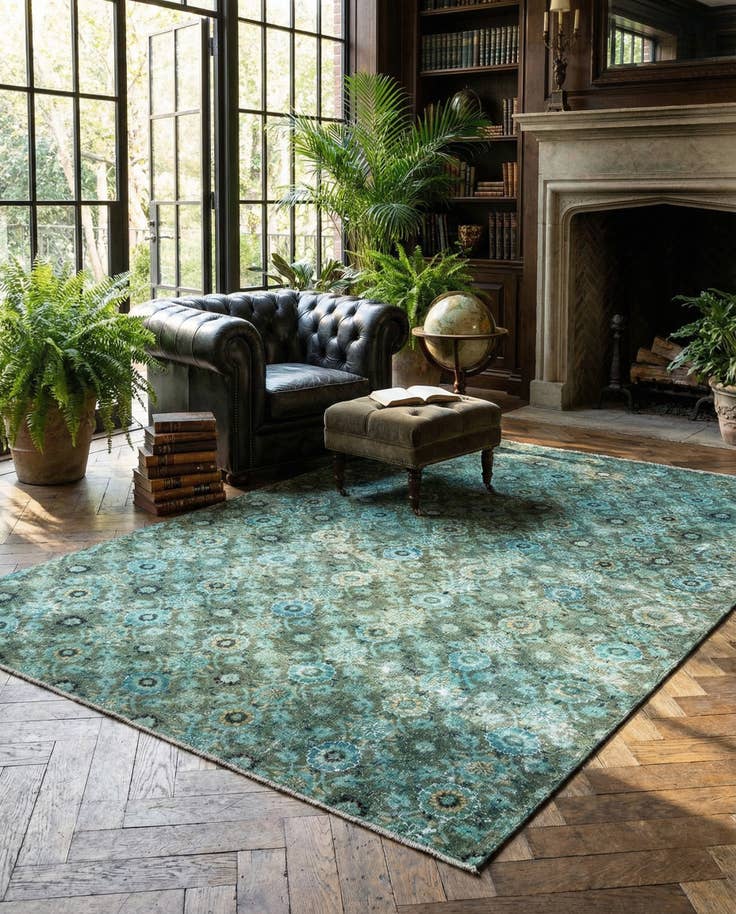 Detail image of 5' 7 x 8' 4 Vintage Royal Rug