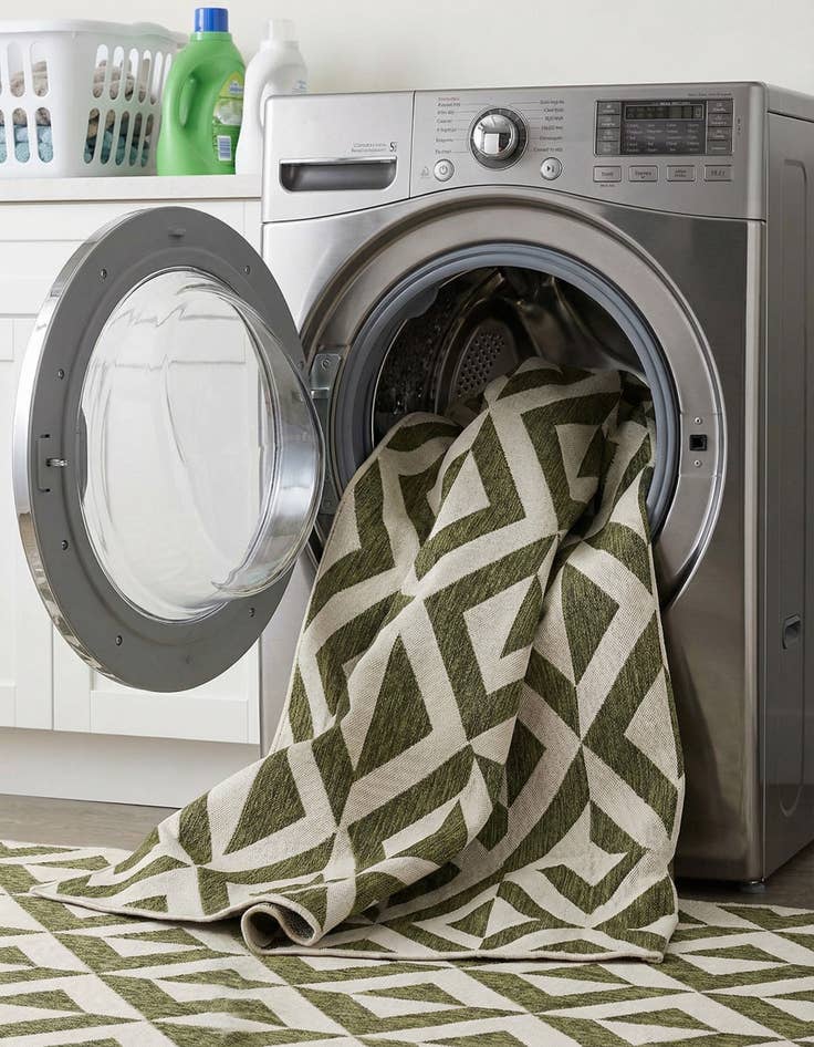 Detail image of 7' 10 x 10'  Washable Jill Zarin Napa Indoor / Outdoor Rug