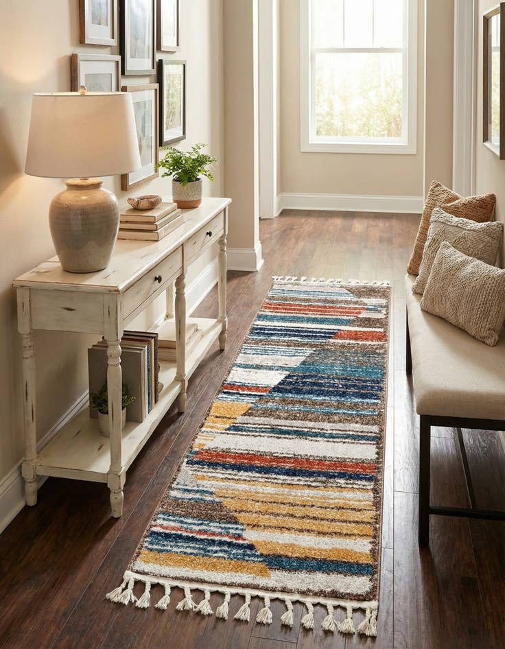 Detail image of 2' x 6' Aramis Runner Rug