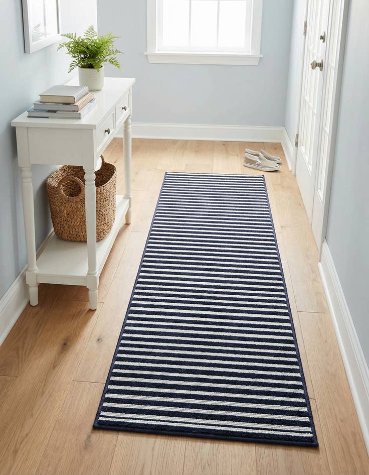 Detail image of 2' x 6'  Washable Sabrina Soto Indoor / Outdoor Runner Rug