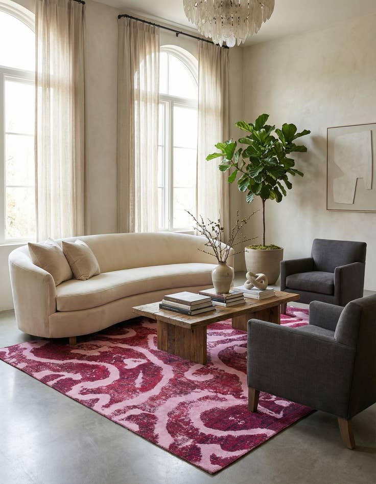 Detail image of 9' 2 x 11' 2  Hand Knotted Ultra Vintage Persian Wool Rug