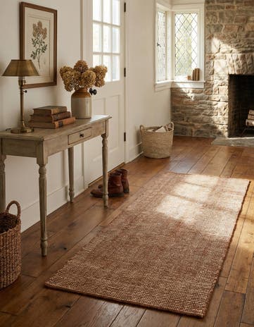 2' x 5' 1 Hand Woven Jill Zarin English Manor Wool Runner Rug