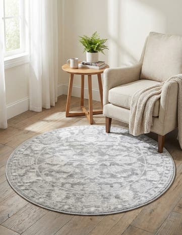 3' 3 x 3' 3 Boston Round Rug