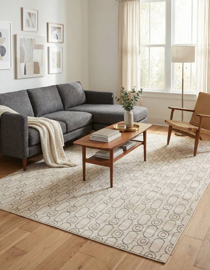 Detail image of  7' 10 x 10' Vogue Geo Rug