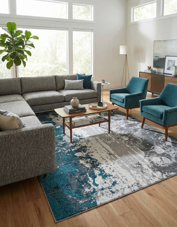 Detail image of 9' x 12' Valencia Rug