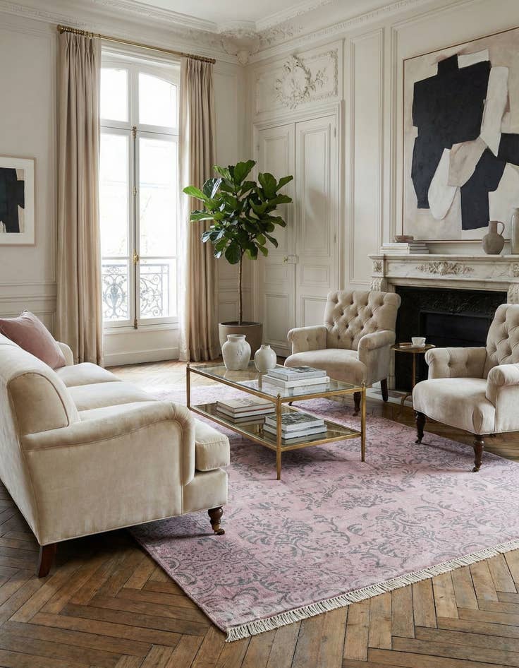 Detail image of 5' 6 x 7' 10 Darya Rug