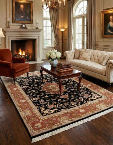 5' x 6' 7 Tabriz Rug