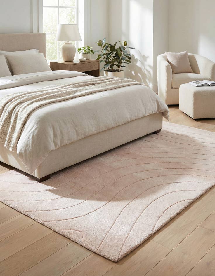 Detail image of  2' 9 x 4' 11  Hand Knotted Darya Wool Rug