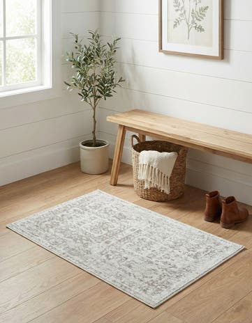 Cream Oxford Rug