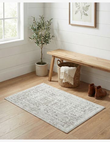 Cream Oxford Rug