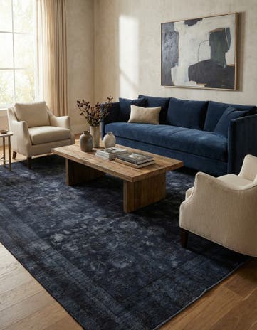 9' x 10' 8 Hand Knotted Ultra Vintage Persian Wool Rug