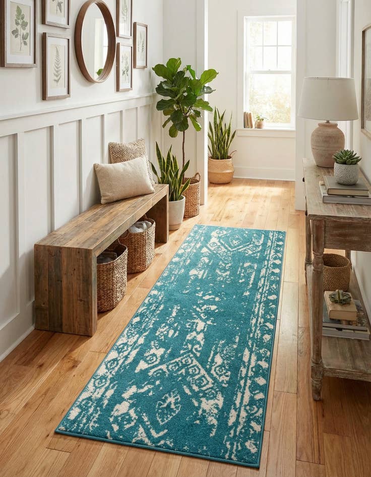 Detail image of 2' x 5' 3 Lennon Runner Rug