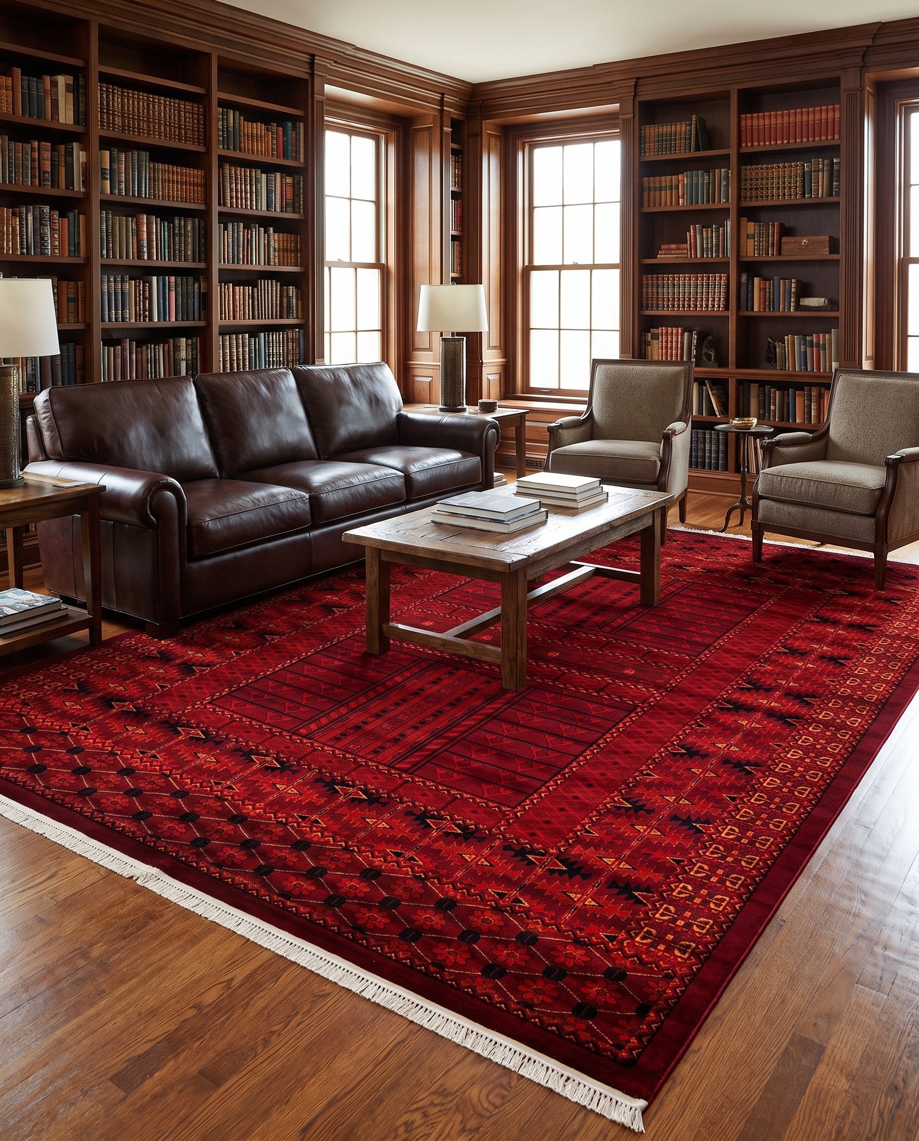 9' x 12' Bokhara Rug