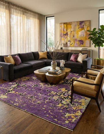 13' 7 x 18' Hand Knotted Darya Wool Rug
