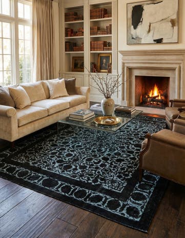 9' 5 x 12' 2 Hand Knotted Ultra Vintage Persian Wool Rug
