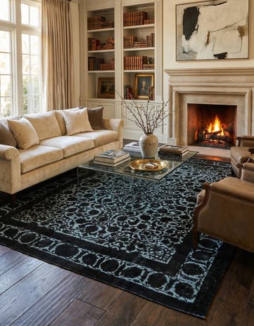 9' 5 x 12' 2 Hand Knotted Ultra Vintage Persian Wool Rug