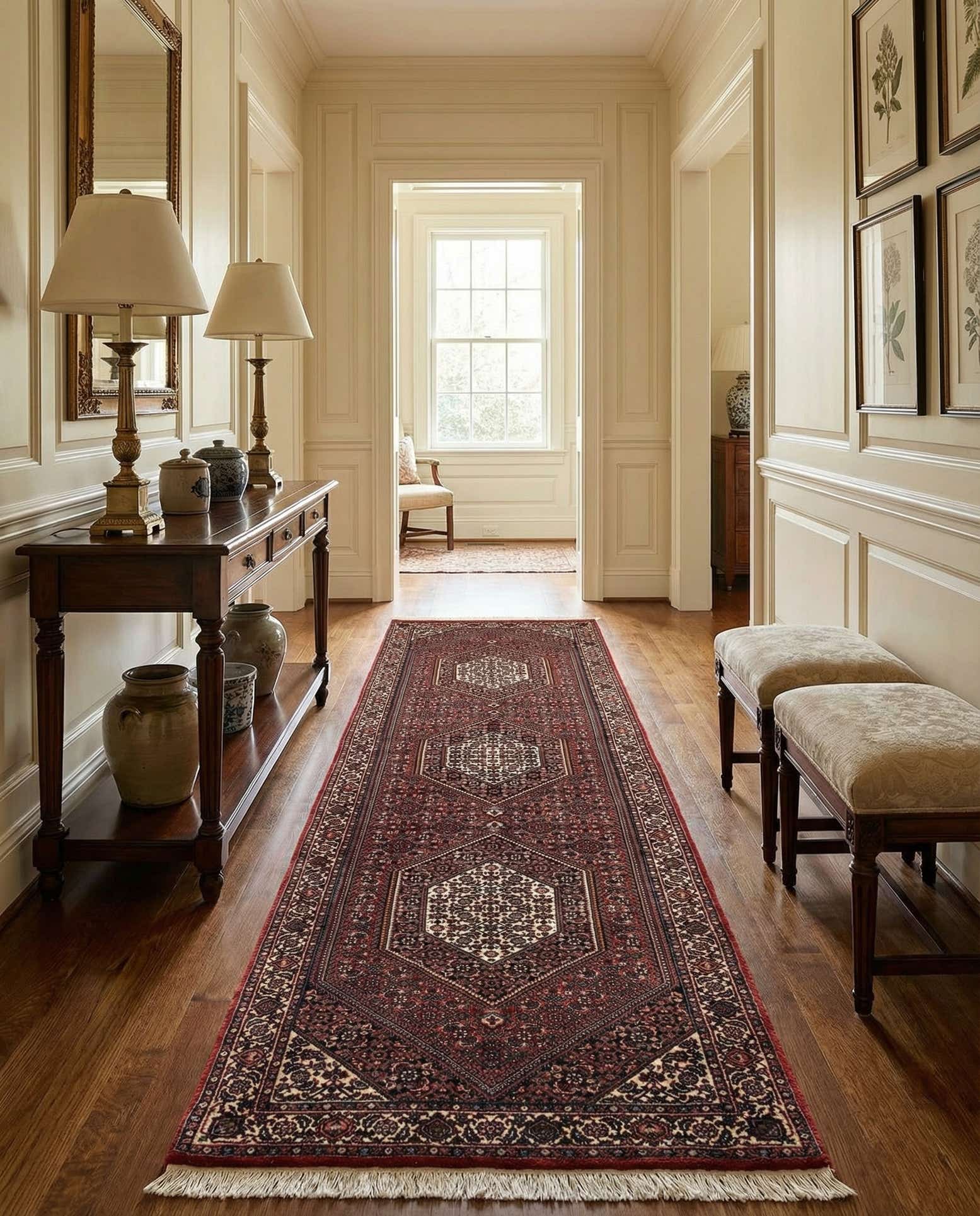 2' 6 x 8' 4 Bidjar Wool Runner Rug