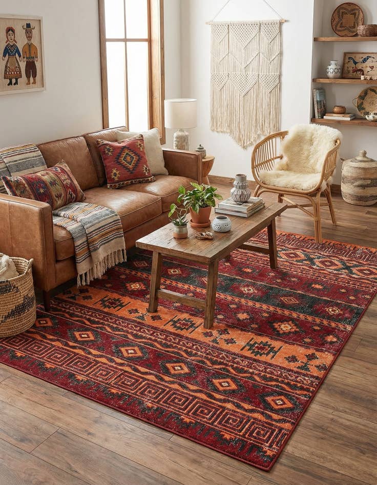 Detail image of  6' 1 x 9' Lucerne Rug