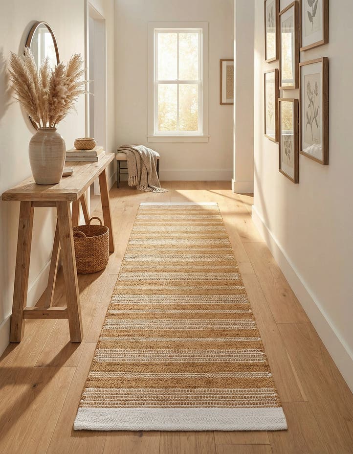 2' 7 x 12' Hand Woven Lariat Runner Rug