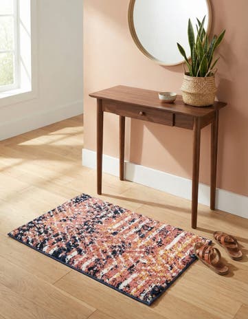 Rust Orange Tagine Rug