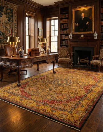 9' 8 x 12' 9 Kashmar Wool Rug