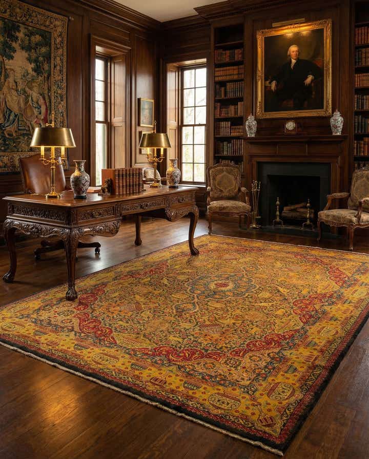 9' 8 x 12' 9 Kashmar Wool Rug