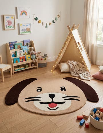 3' 6 x 5' 1 Playtime Kids Wool Freeform Rug
