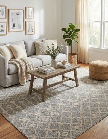 7' 10 x 10' Eco Trellis Rug