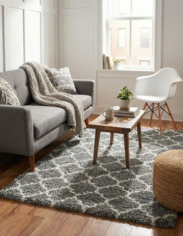 4' x 6' Moroccan Shag Rug