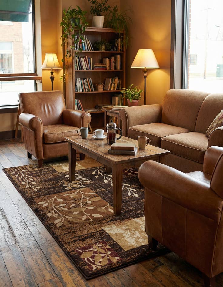 Detail image of 4' x 6' Cafe Rug