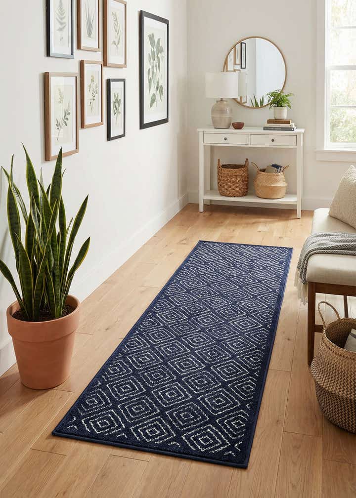 2' x 6' Easy-Clean Sabrina Soto Indoor / Outdoor Runner Rug
