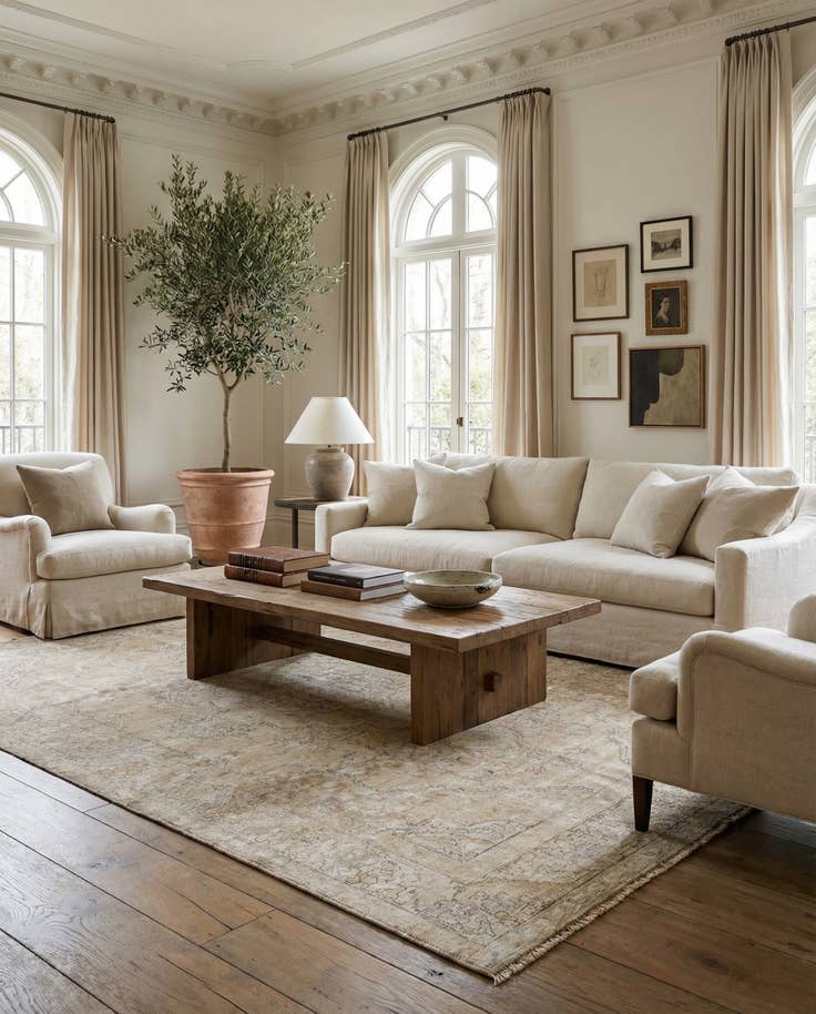 Detail image of 6' 2 x 9' 3 Hand Knotted Ultra Vintage Persian Wool Rug