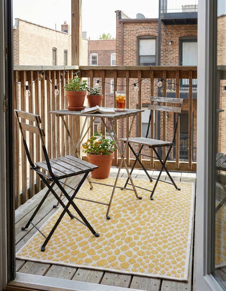 Detail image of 2' x 3'  Washable Jill Zarin Cape Town Indoor / Outdoor Rug