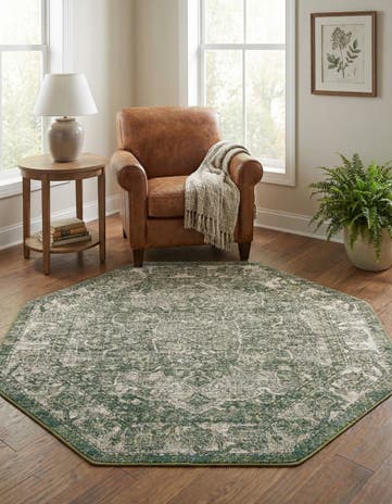 5' x 5' Isabella Octagon Rug