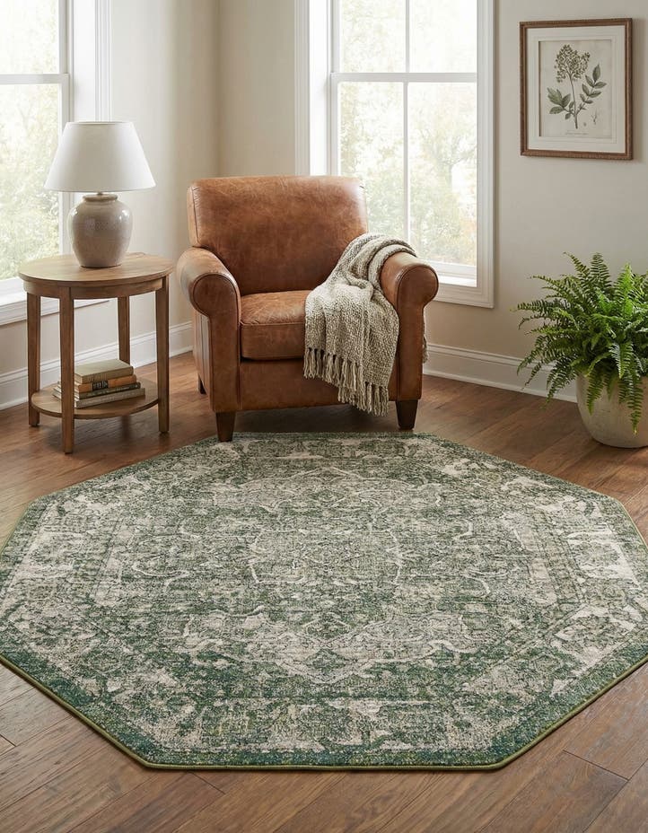 5' x 5' Isabella Octagon Rug