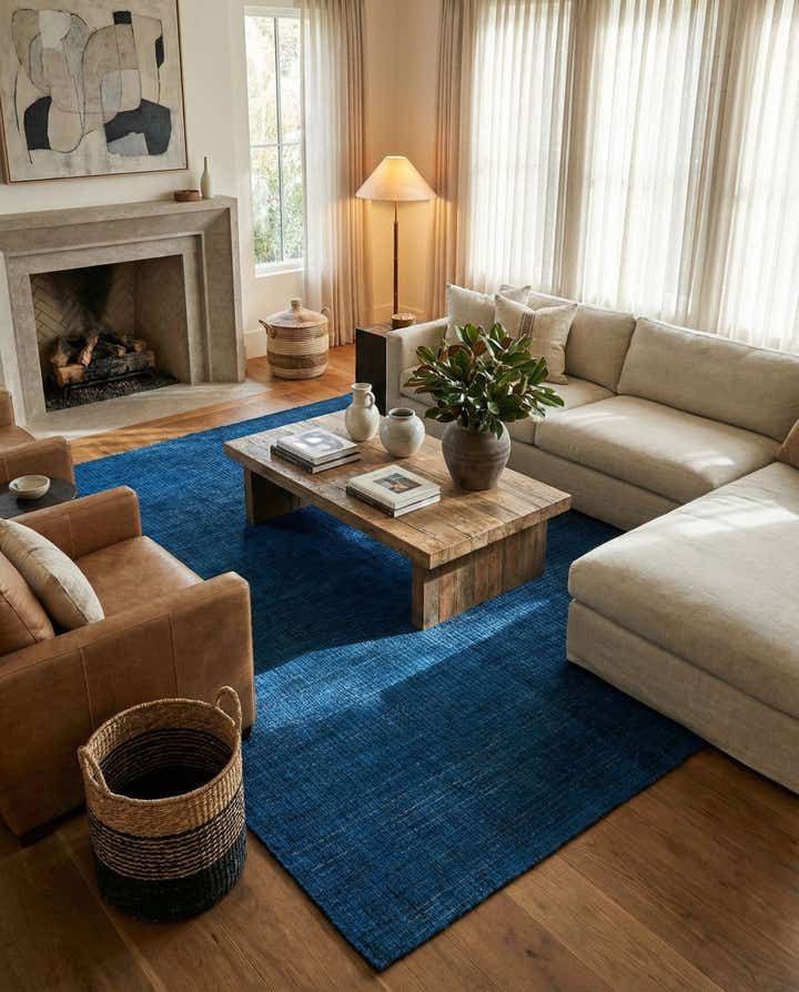 8' x 9' 8 Hand Knotted Darya Wool Rug