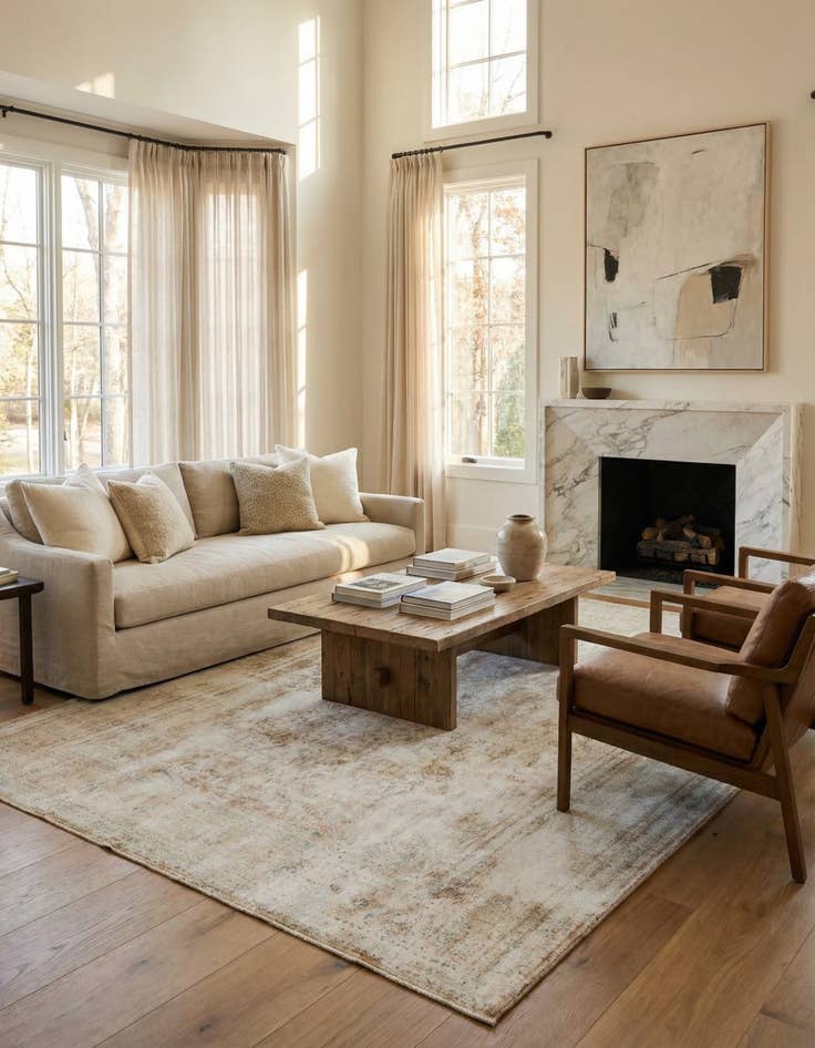 Detail image of 8' 2 x 10' 8  Hand Knotted Ultra Vintage Persian Wool Rug