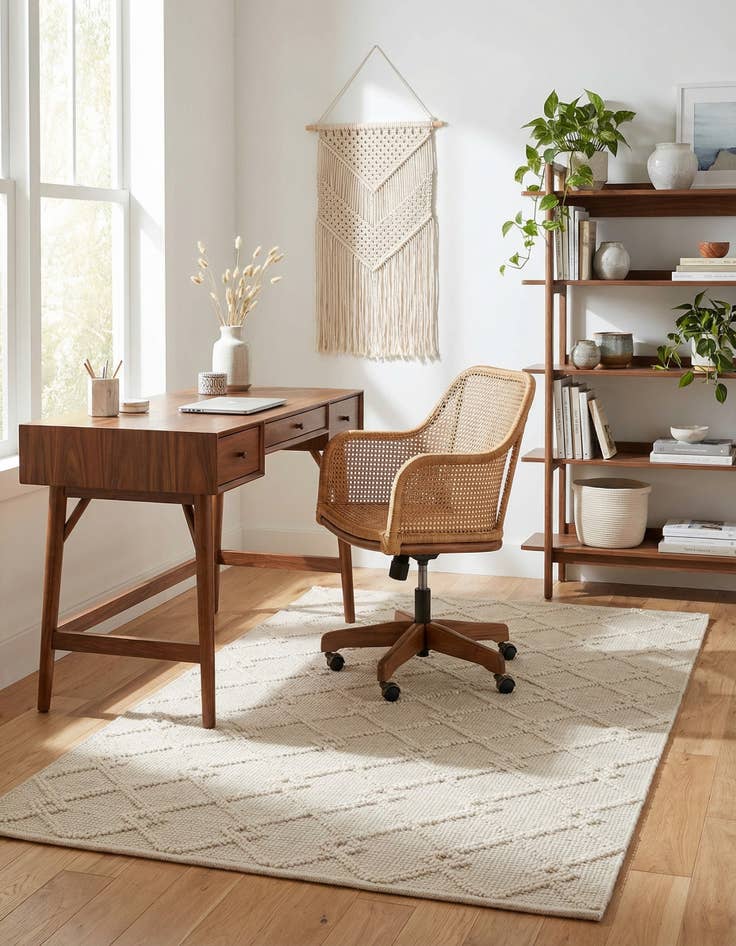 Detail image of 3' 9 x 6' 10  Hand Knotted Jill Zarin Dorset Rug