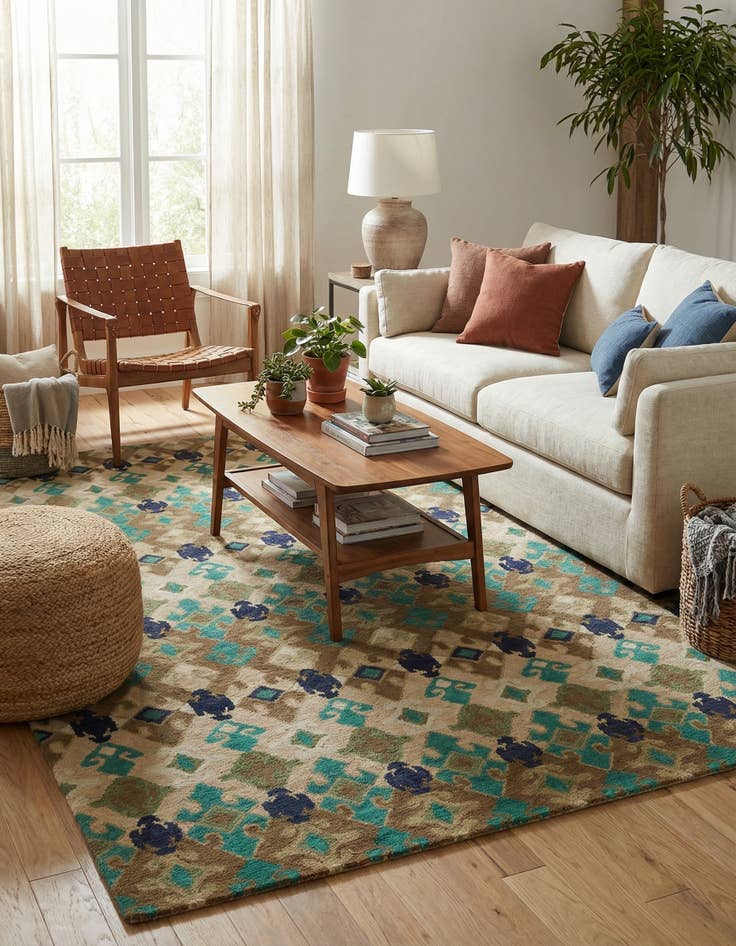 Detail image of 8' x 9' 10 Luna Rug