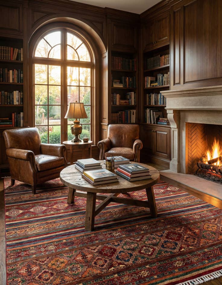 Detail image of  6' 11 x 9' 5 Torkman Rug