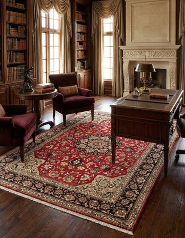 5' x 7' 2 Tabriz Rug