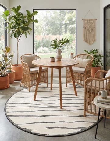 7' 10 x 7' 10 Prismatic Round Rug