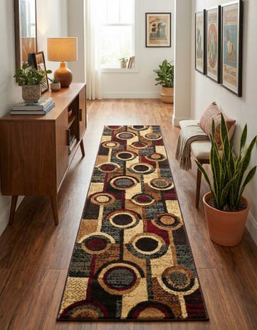 2' x 8' Cafe Runner Rug
