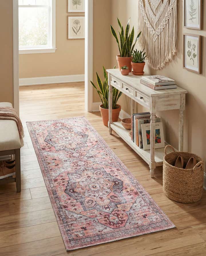 60cm x 185cm Washable Mangata Runner Rug