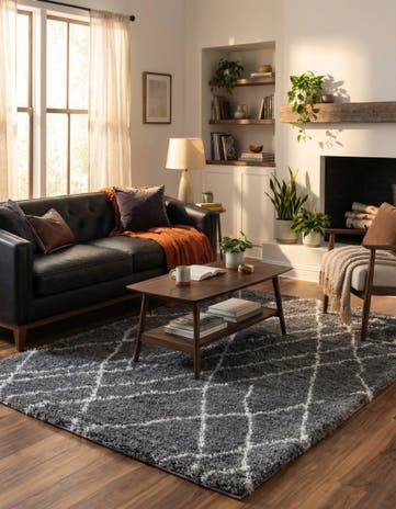 7' 10 x 10' Soft Touch Shag Rug